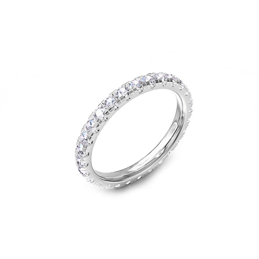 1 Carat Lab Grown Diamond Eternity Band Ring