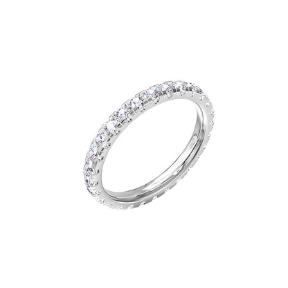 1 Carat Lab Grown Diamond Eternity Band Ring