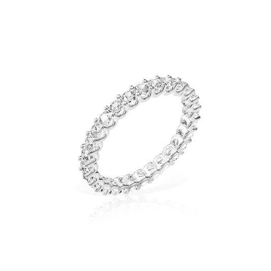 1 Carat Lab Grown Diamond Eternity Band Ring