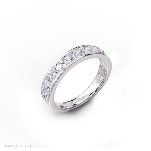 1 Carat Lab Grown Diamond Eternity Wedding Band Ring
