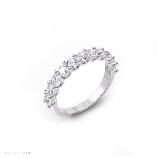 1 Carat Lab Grown Diamond Wedding Band Ring