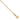 D2D 14K 0.5mm Box 18 inch Chain