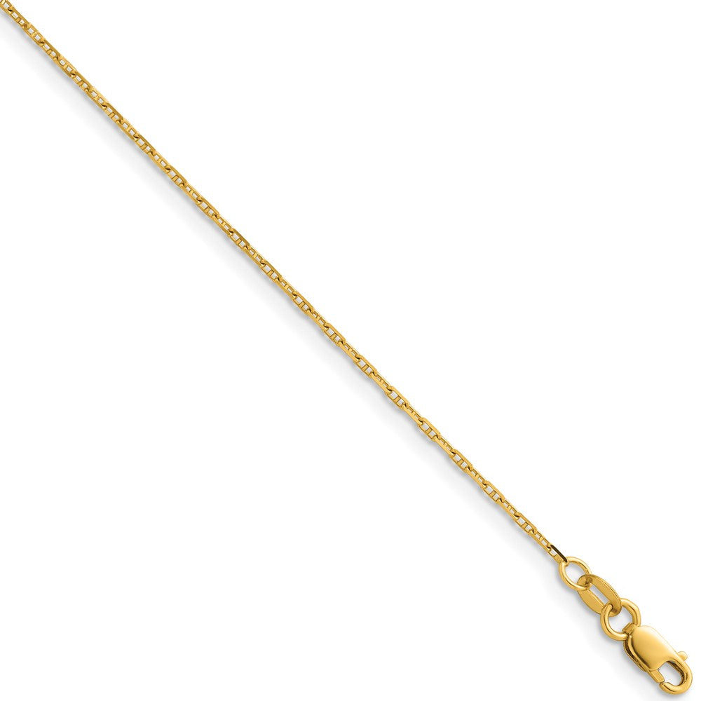 D2D 14K 1.3mm Anchor 24 inch Anchor Chain