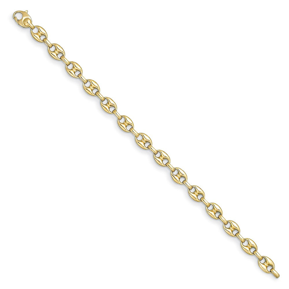 D2D 14K 8.1mm Solid Anchor 24 inch Anchor Chain