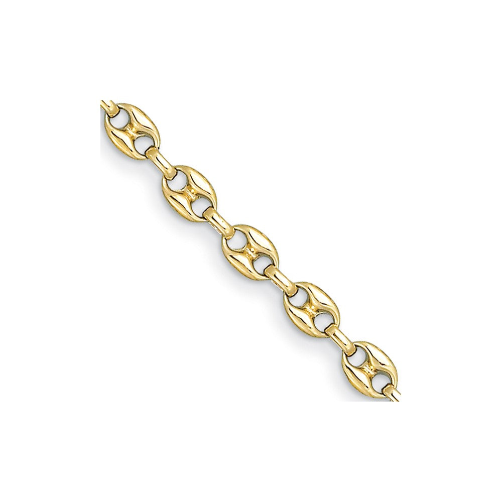 D2D 14K 8.1mm Solid Anchor 24 inch Anchor Chain