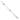 D2D 14K White Gold Diamond Circles 7.5 inch Diamond Bracelet