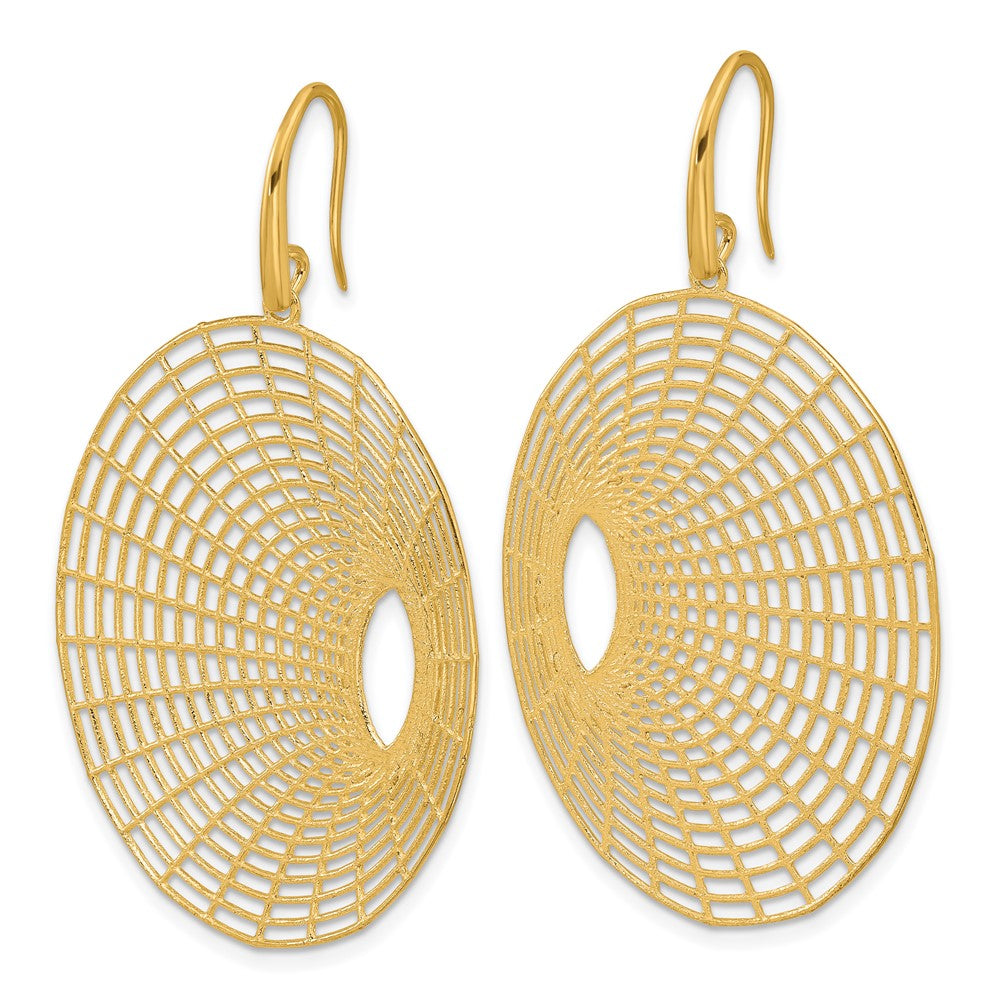 D2D 14K Wire Cone Shape Dangle Earrings
