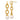 D2D 14K FW Cultured Pearl & Chain Post Dangle Earrings