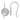 D2D 14K White Gold Diamond Textured Circle Dangle Earrings