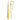 D2D 14K Diamond Textured Feather/Leaf Dangle Earrings