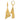 D2D 14K Intricate Wire Wrapped Cone Dangle Earrings