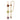 D2D 14K Garnet/Peridot/Amethyst Dangle Earrings