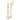 D2D 14K Crystal & White Quartz Leverback Dangle Earrings