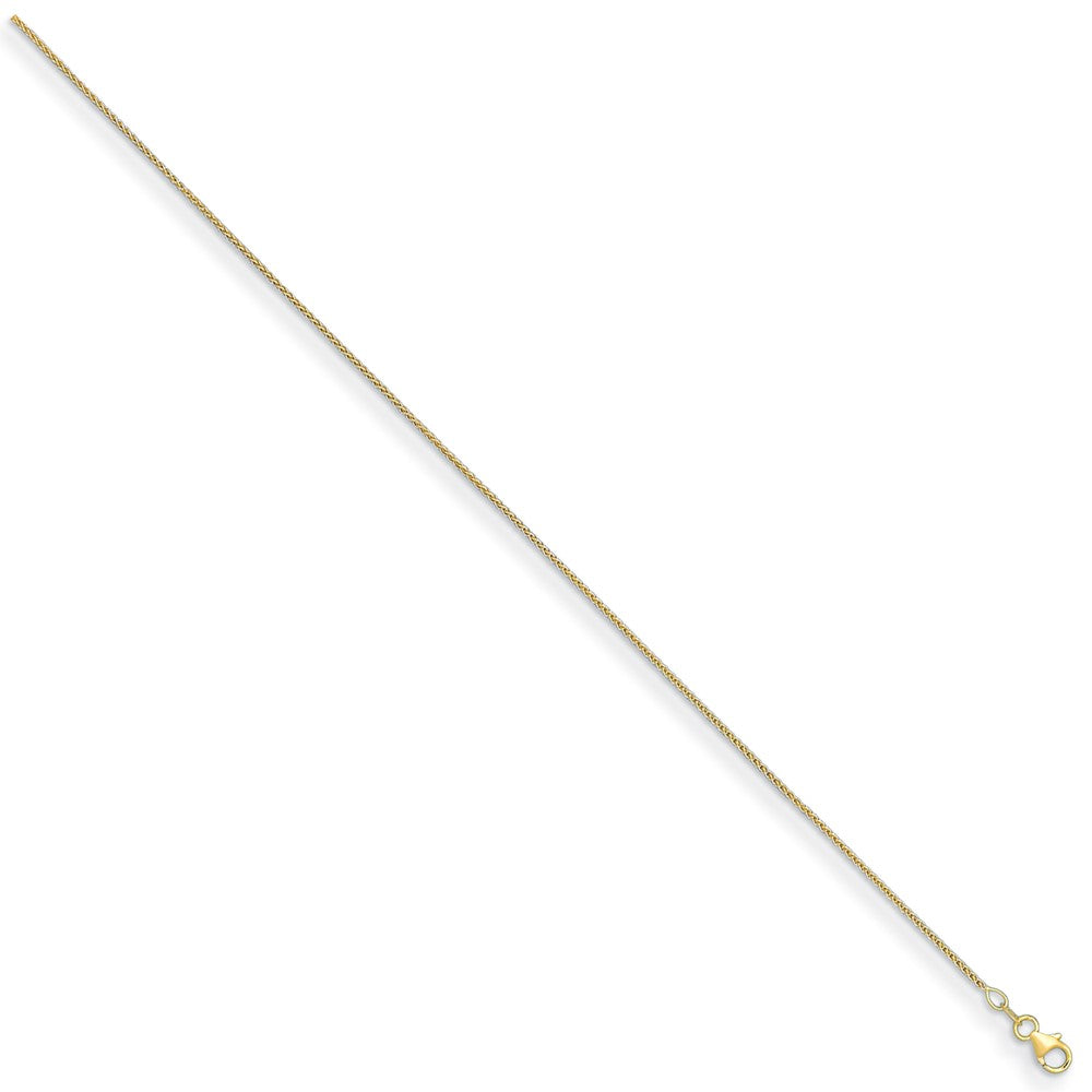 D2D 18K 1.3mm Wheat 30 inch Necklace