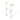 Diamond2Deal 14k Yellow Gold Round Shape Pearl Drop & Dangle Earrings for Women