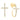 Diamond2Deal 14k Yellow Gold 0.25ct Round Cut Diamond Drop & Dangle Earrings for Women