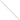 D2D Platinum 3.4mm Solid Paperclip Link 18 inch Chain
