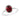 Diamond2Deal 14k White Gold 1.75ct Oval Cut Garnet and Diamond Engagement Ring for Women