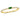 Diamond2Deal 14k Yellow Gold 0.27ct Baguette Emerald and Diamond Wedding Band Ring for Women